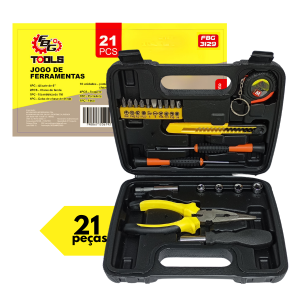 FBG-3129 JOGO DE FERRAMENTAS 21 PEÇAS
