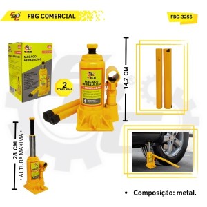 FBG-3256 MACACO HIDRAULICO 2 TONELADA