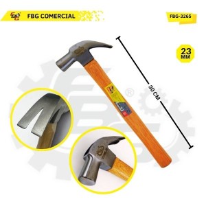 FBG-3265 MARTELO C/ CABO MADEIRA 23MM
