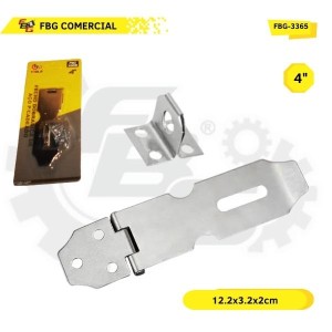 FBG-3365 FECHO DOBRADICA DE ACO P/CADEADO 4'' 2X48