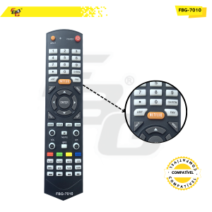 7010 CONTROLE LCD COMPATÍVEL  C/ TOSHIBA NETFLIX