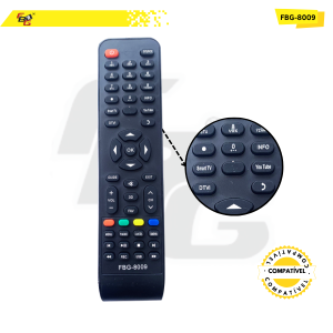 8009 CONTROLE SMART COMPATÍVEL C/  PHILCO