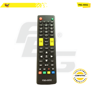 9052 CONTROLE RECEP  COMPATÍVEL C/FREESKY MAX HD/EAGLE