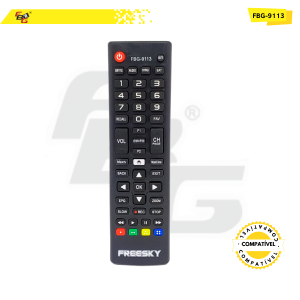 9113 CONTROLE RECEP COMPATÍVEL C/ FREESKY