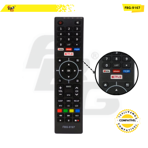 9167 CONTROLE SMART COMPATÍVEL C/ MULTILASER