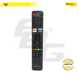 9316 CONTROLE TV COMPATÍVEL C/ VIZZION