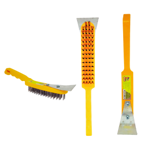 FBG-4162  ESCOVA DE AÇO C/RASPADOR